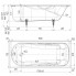 Ванна чугунная 170х75 "СИБИРЯЧКА - У" с отв. под ручки (Новокузнецк)