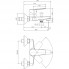 Смеситель ZOLLEN BERGEN (арт. BE61610141) для ванны короткий изл., карт. 35 мм