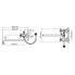 Смеситель ВАРИОН Лазер (арт.7012362) для ванны излив S 330мм