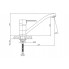 Смеситель ZOLLEN GERA (арт. GE73611332) для кухни излив 220мм, карт. 35 мм