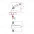 Смеситель ZOLLEN MINDEN (арт. MI53420932) д/умывал. короткий излив