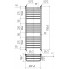 Полот/суш. Maroni "БОГЕМА с полкой" 500х1200х32 (16П) ПСС-30-10 (б/комп.),304 ст