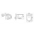 Унитаз подвесной Verso TR-VO-1832, сид. DP Slim, SC, Clip up (Triton)
