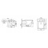 Унитаз подвесной Verso TR-VO-3032, сид. DP Slim, SC, Clip up (Triton)