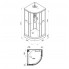 Душ. каб. MARONI AURA NEW SR100L-LN-DN4 100х100х228(7 мест+сифон D90мм)