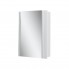 Шкаф зеркальный Lotty 60, левый, цвет белый (VOLNA)