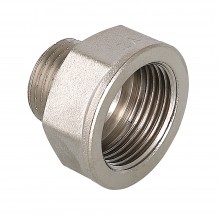 Переходник VALTEC никелированный ДУ 15х8 ВР/НР