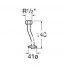 Соединительная трубка ROCA (арт.5A9317C00) для кранов писсуарных SPRINT-N