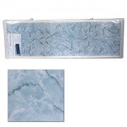 Экран для ванн 1,5 м "Оптима" пластик голубой мороз (39)