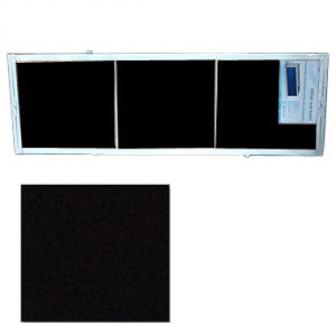 Экран для ванн 1,5 м "Оптима" пластик черный (Р27)