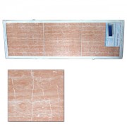 Экран для ванн 1,5 м "Оптима" пластик св.зеленый мрамор (12)