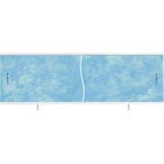 Экран для ванн 1,7 м "Премьер" алюминий синий мрамор (13)