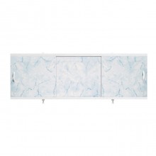 Экран для ванн 1,7 м "Оптима" пластик голубой мрамор (30)