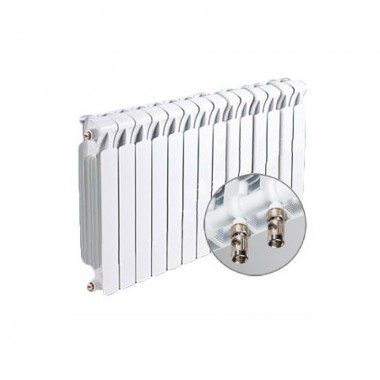 Радиатор биметаллический RIFAR Monolit MVR 500- 14 секции (подключение нижнее правое)
