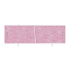 Экран для ванн 1,5 м "Премьер" алюминий розовый мороз (37)