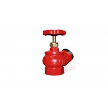 Вентиль пожарный чугунный угловой КПК Ду=50 мм (муфта цапка)