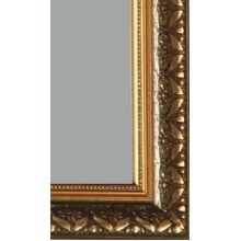 Зеркало Дубай золото (багет пластик) 60х110