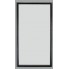 Зеркало Монако серебро (багет пластик) 60х110