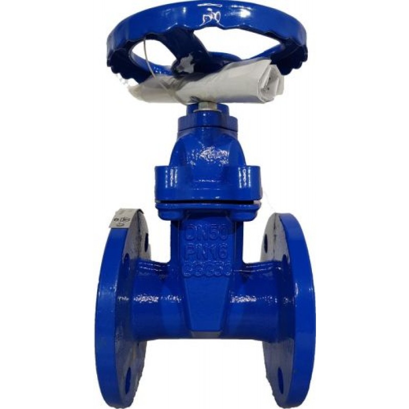 Задвижка чуг. 30ч39р с обрезиненным клином Ду 80 Ру 16 \"СибЗТА\" ЧЗК ...