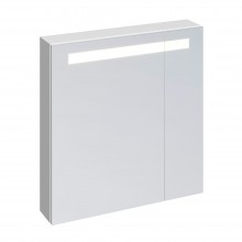 Зеркало-шкаф MELAR 70 с подсветкой универсальная белый