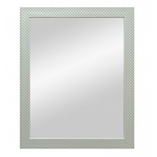 Зеркало Милана белая (багет пластик) 60х74