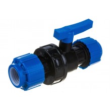 Кран шаровой ПНД разъемный 32 