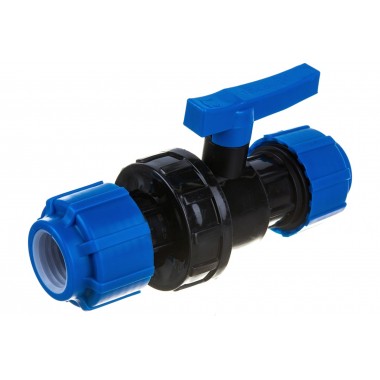 Кран шаровой ПНД разъемный 32 