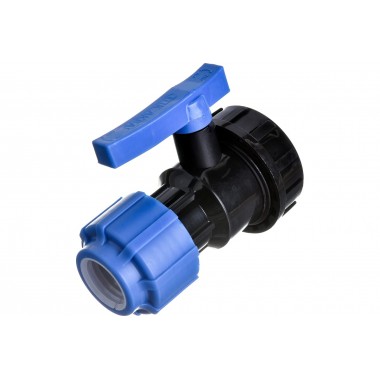 Кран шаровой ПНД цанга/внутр.резьба 25 х 3/4" 