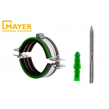 Хомут в комплекте Двн 32-35мм D 1" М8*60 (MAYER)