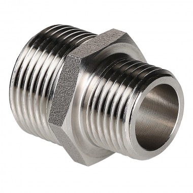 Ниппель переходной нерж. сталь 3/4"х1/2" (VTi.580.I.0504)