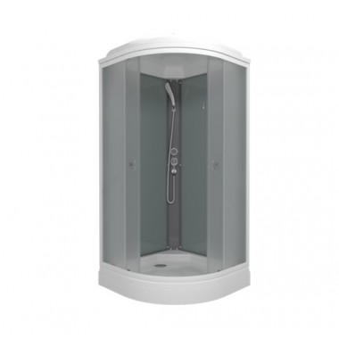 Душ. каб. MARONI ALBA SR90L-DRN-DN4 90x90x215 (7 мест+сифон D90мм)
