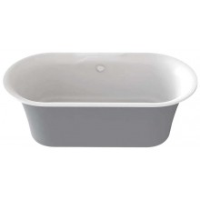 Ванна "Венеция" 170х80 серый (овальная)