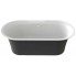 Ванна "Венеция" 170х80 чёрный (овальная)