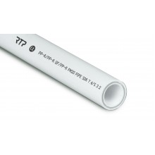 Труба PPR PN 20 белая (армир. стекл.) 25 х3,5 белый 2м РТП