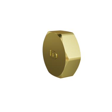 Заглушка LD DN15 (1/2") ВР латунь (колпак)