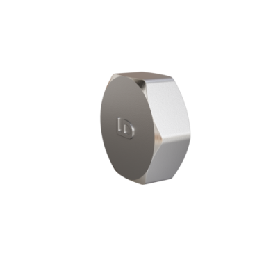 Заглушка LD DN20 (3/4") ВР латунь никель