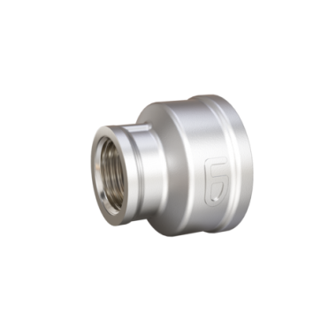 Муфта переходная LD DN40х32 (1 1/2"ВР х 1 1/4"ВР) латунь никель