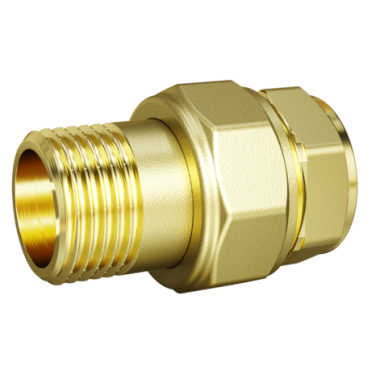 Сгон разъемный (американка) LD DN32 (1 1/4") ВР/НР латунь