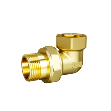 Сгон разъемный угловой (американка) LD DN20 (3/4") ВР/НР латунь