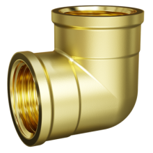 Угол LD 90 гр DN15 (1/2") ВР/ВР латунь