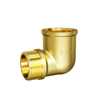 Угол LD 90 гр DN15 (1/2") ВР/НР латунь