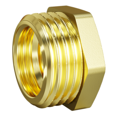 Футорка LD DN20х15 (3/4"НР х 1/2" ВР) латунь