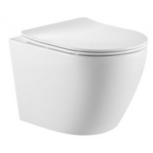 Унитаз подвесной Verso TR-VO-1832, сид. DP Slim, SC, Clip up (Triton)