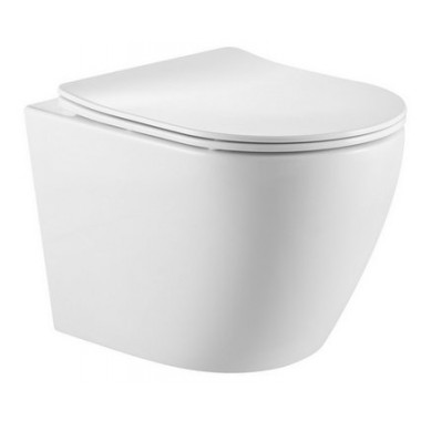 Унитаз подвесной Verso TR-VO-1832, сид. DP Slim, SC, Clip up (Triton)