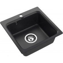 Мойка композитная MARONI BRAVO MA-430BR (430х430), чёрный