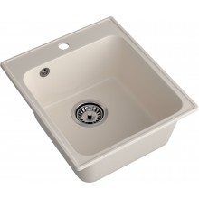 Мойка композитная MARONI PIXEL MA-418PI (418х477), белый