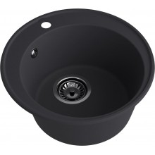 Мойка композитная MARONI PIXEL MA-479PI (d479), чёрный