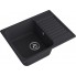 Мойка композитная MARONI PIXEL MA-618PI (618х477), чёрный, с крылом