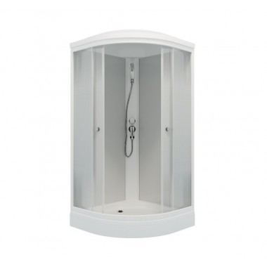 Душ. каб. MARONI AURA NEW SR100L-LN-DN4 100х100х228(7 мест+сифон D90мм)