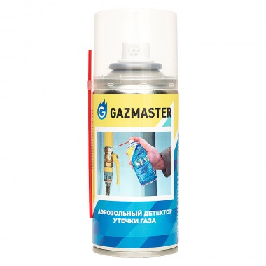 Детектор утечки газа аэрозольный "GAZMASTER", баллон 130 мл.